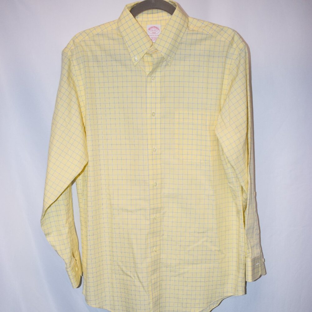 Brooks Brothers 346 button down long sleeve shirt